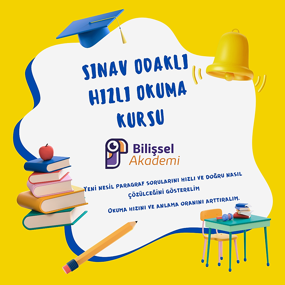 sınav odaklı hızlı okuma kursu