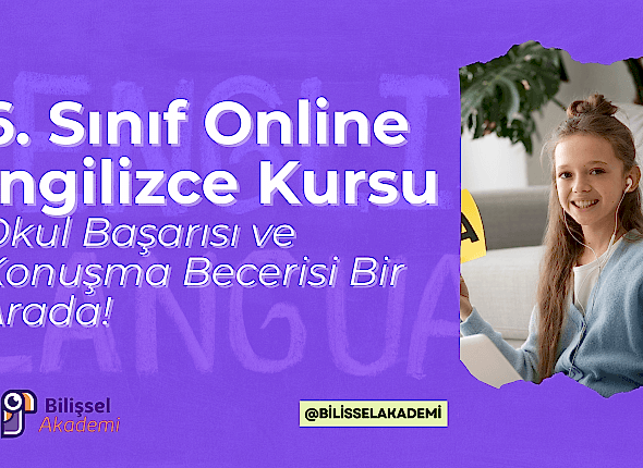 6. Sınıf Online İngilizce Kursu