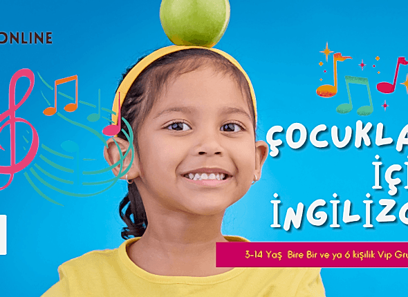 çocuklar için online İngilizce
